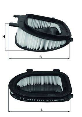 Mahle LX3541 Luftfilter