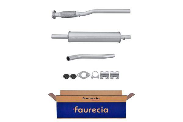 Faurecia FS25645 Mittelschalldämpfer