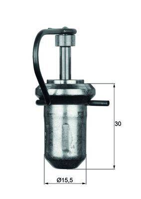 Mahle TX10330 Thermostat, Kaltstartanreicherung