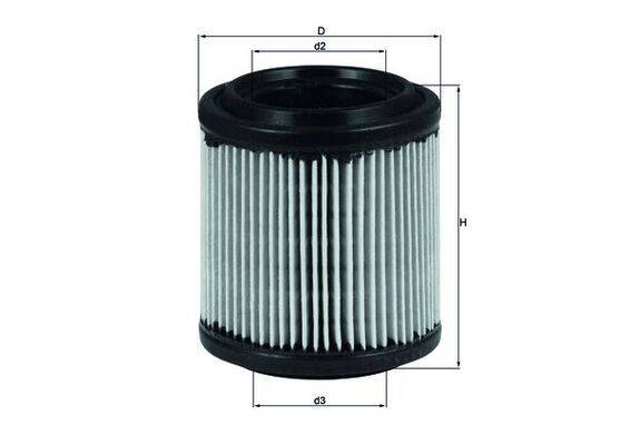Mahle LX279 Luftfilter