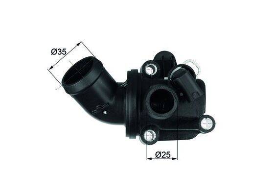 Mahle TH387 Thermostat, Kühlmittel