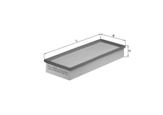 Mahle LX521 Luftfilter