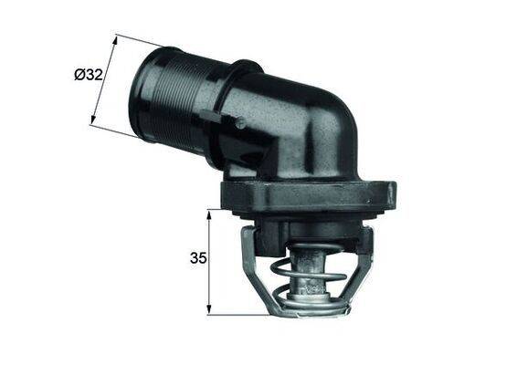 Mahle TI18189 Thermostat, Kühlmittel
