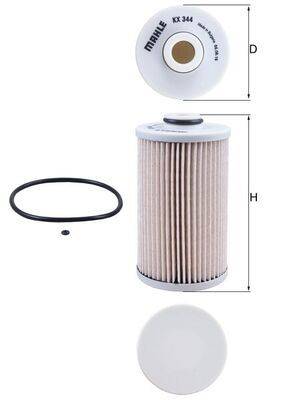 Mahle KX344D Kraftstofffilter