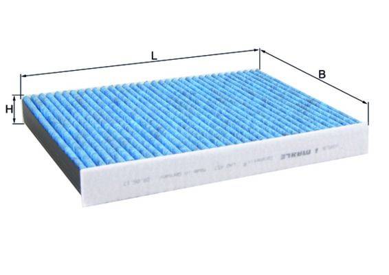 Mahle LAO437 Filter, Innenraumluft