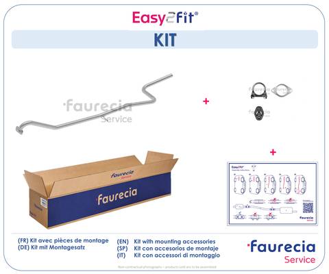 Faurecia FS30574 Abgasrohr