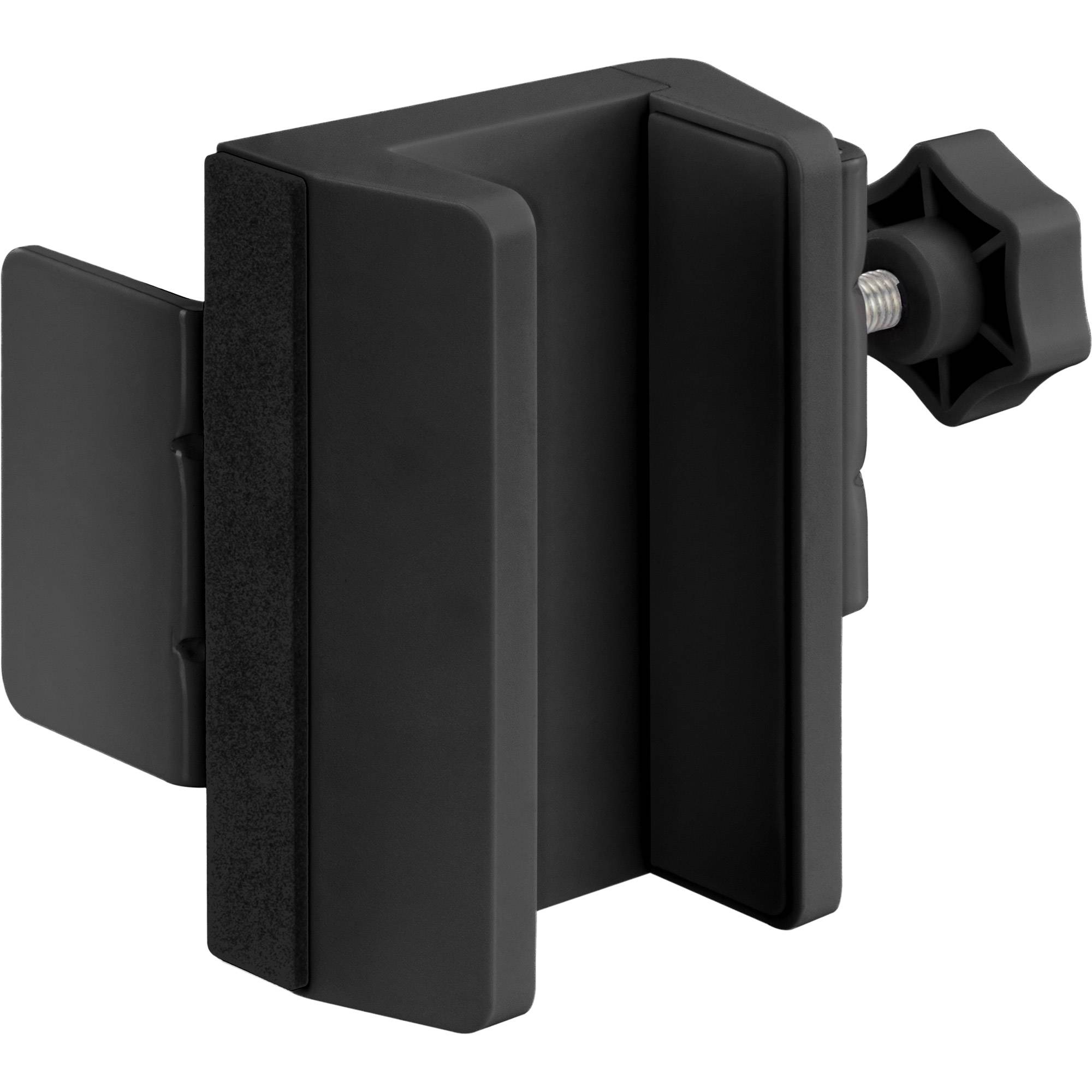INLINE - Tischbein-Klemme für Steckdosenleiste - Schraubklemme - schwarz