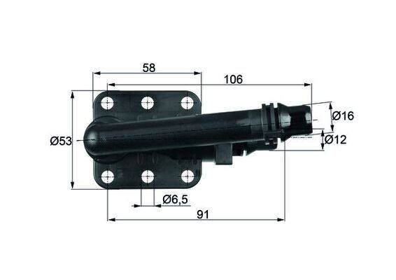 Mahle TO582 Thermostat, Ölkühlung