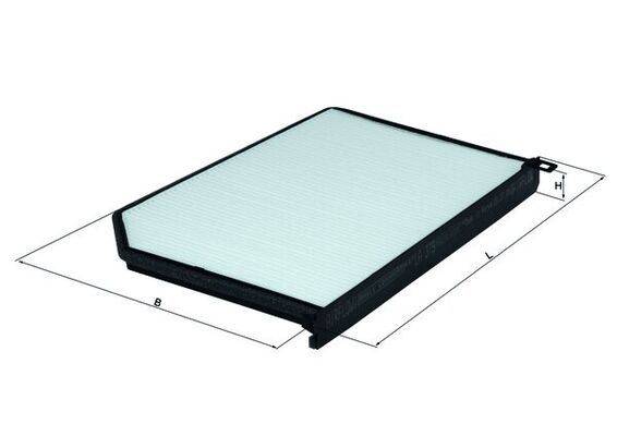 Mahle LA379 Filter, Innenraumluft