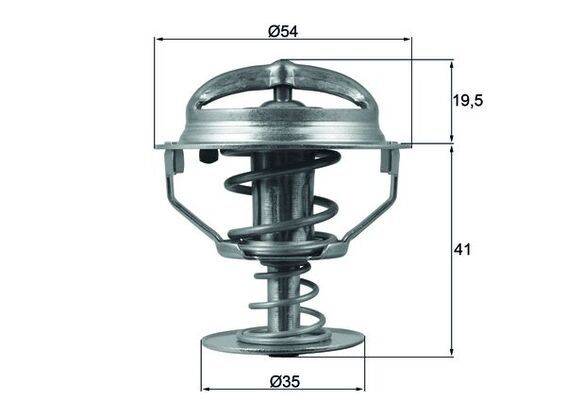 Mahle TX16482D Thermostat, Kühlmittel