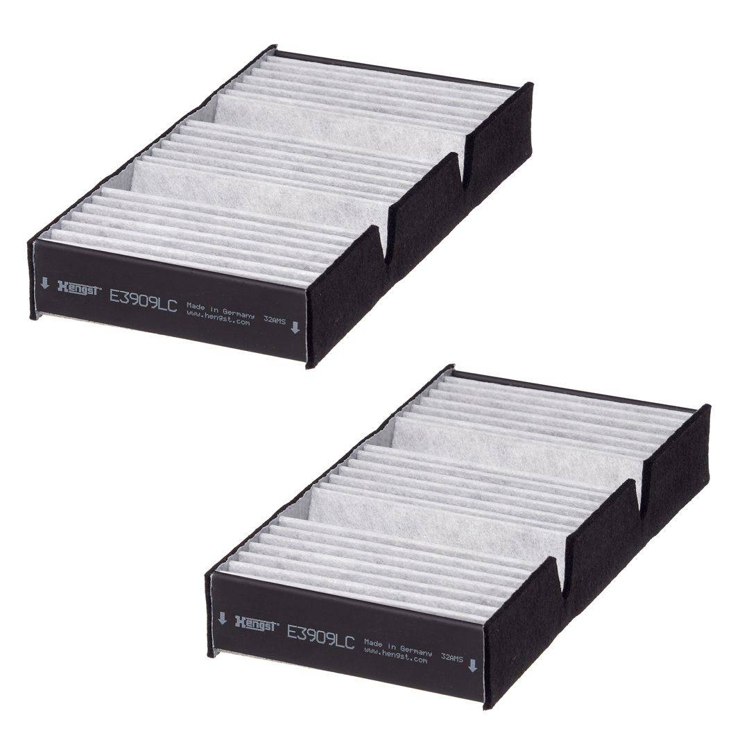 Hengst Filter E3909LC-2 Filter, Innenraumluft