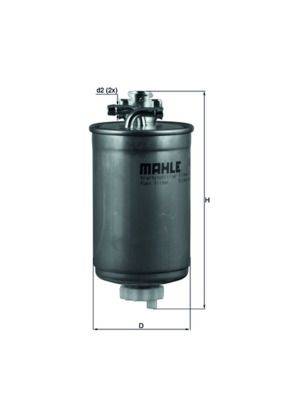 Mahle KL180 Kraftstofffilter