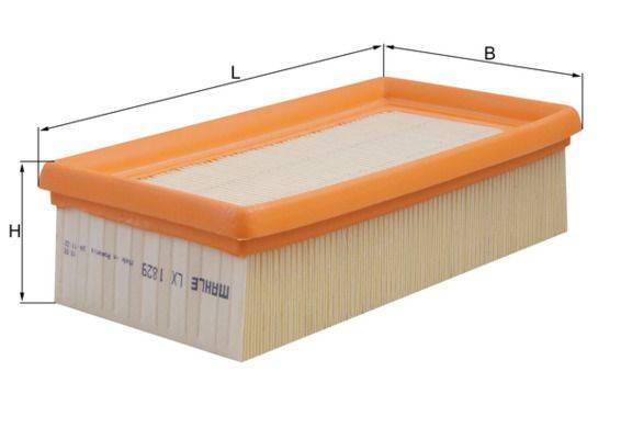 Mahle LX1829 Luftfilter