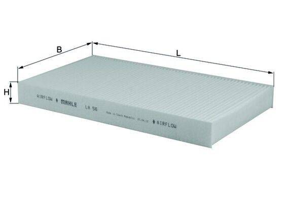 Mahle LA56 Filter, Innenraumluft