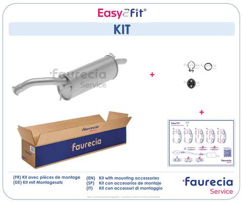 Faurecia FS70454 Endschalldämpfer