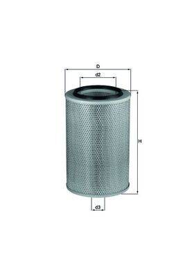Mahle LX345 Luftfilter