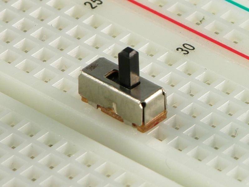 3 poliger Schiebeschalter für Breadboards