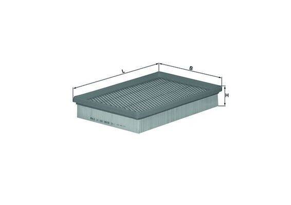 Mahle LX1661 Luftfilter