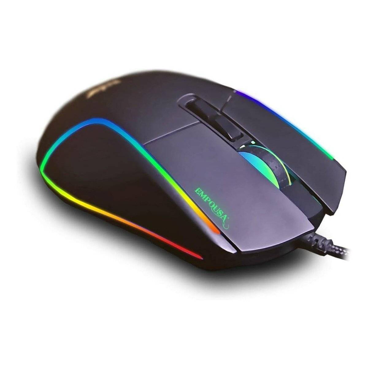 Inca IMG-GT16 PRO Optisch Gaming Maus 6400 DPI RGB-Logo-Effekt