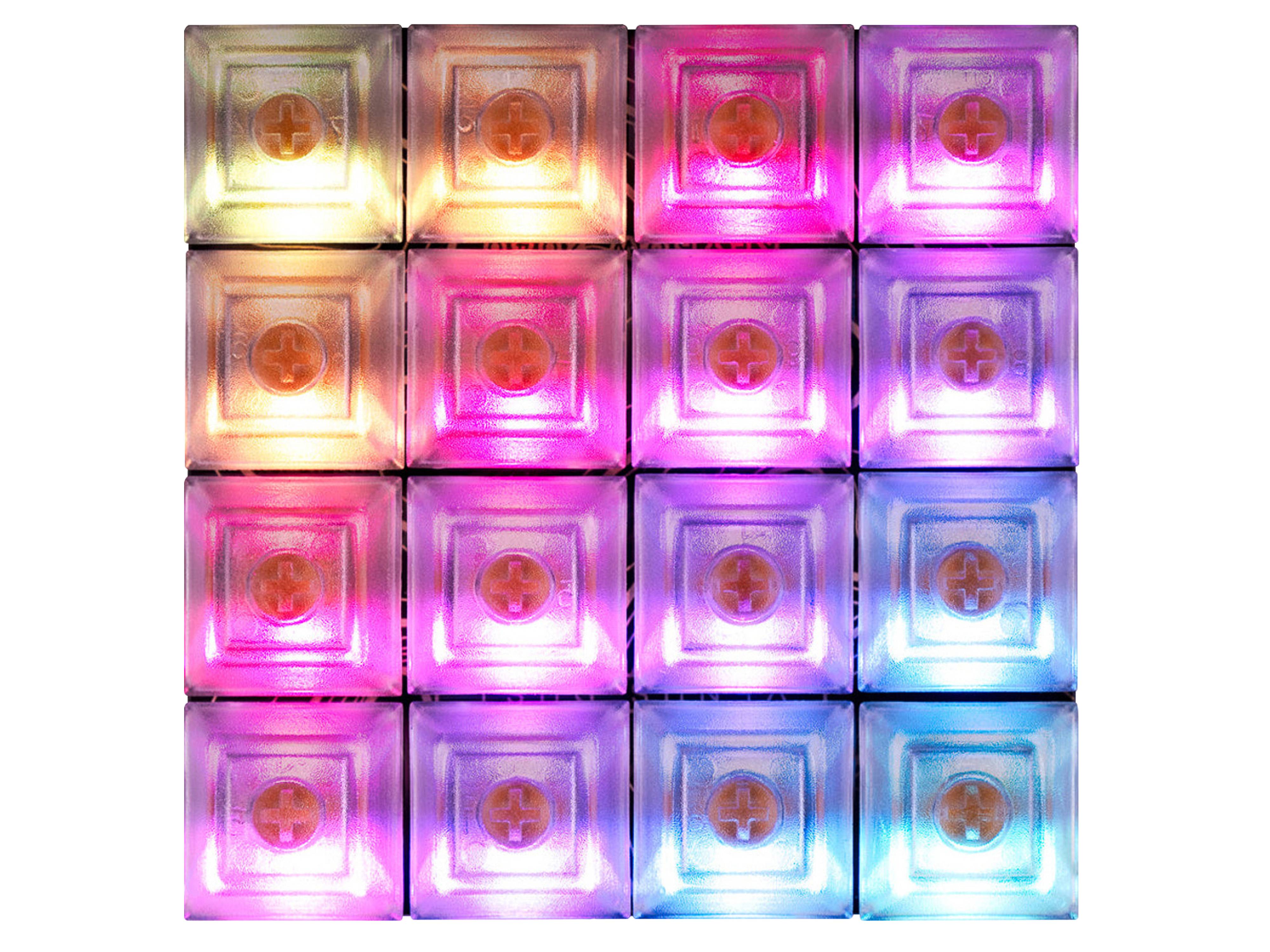 PIMORONI Keybow Mechanische Tastatur, 16 Tasten