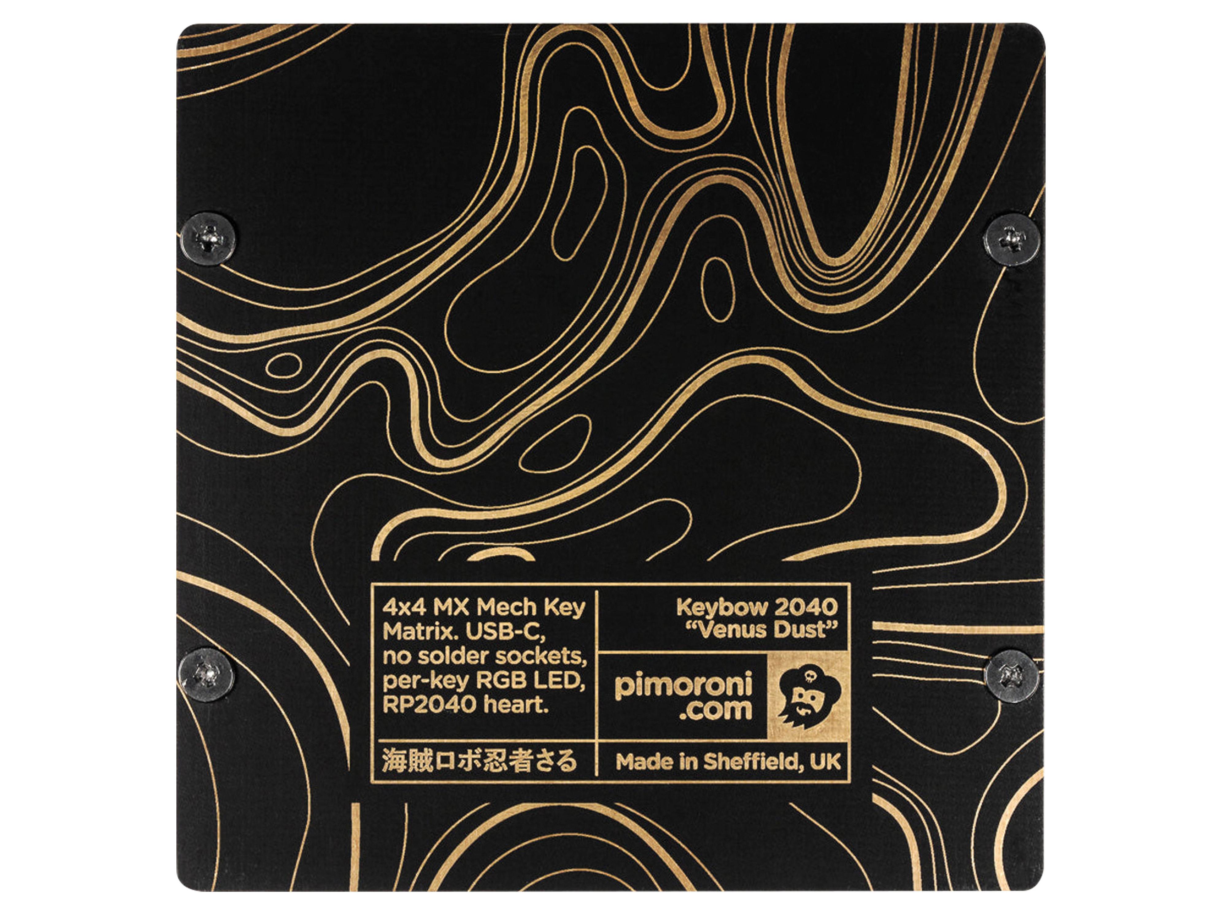 PIMORONI Keybow Mechanische Tastatur, 16 Tasten