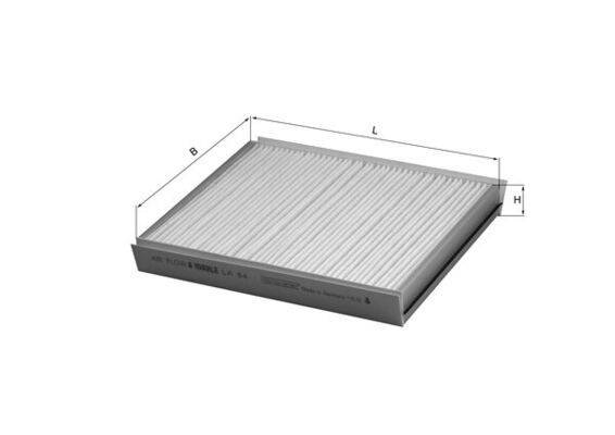 Mahle LA84 Filter, Innenraumluft