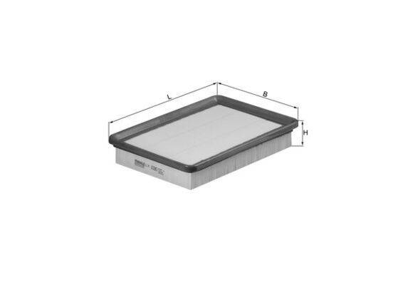 Mahle LX1030 Luftfilter