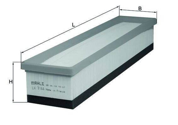 Mahle LX3144 Luftfilter