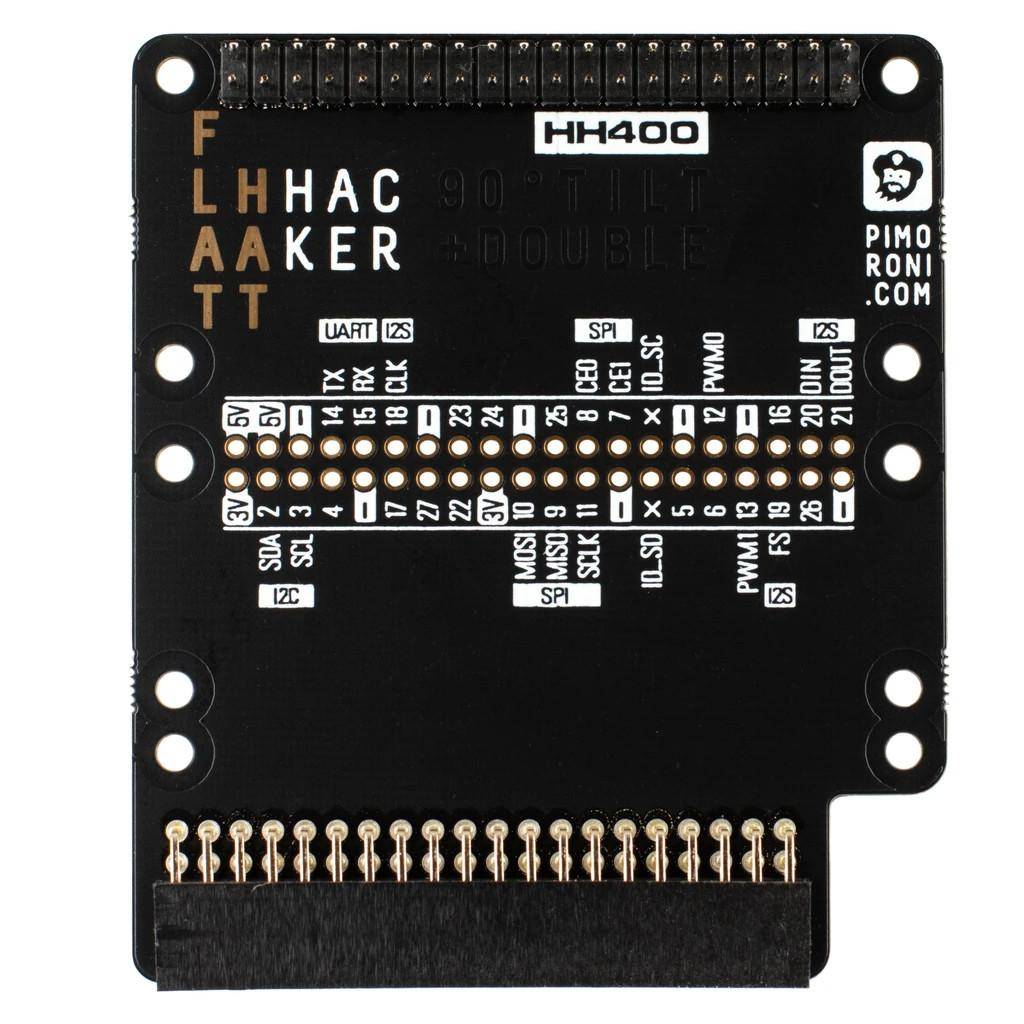 HAT Hacker HAT, flach