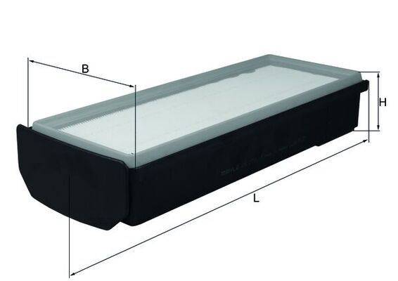Mahle LX2796/1 Luftfilter