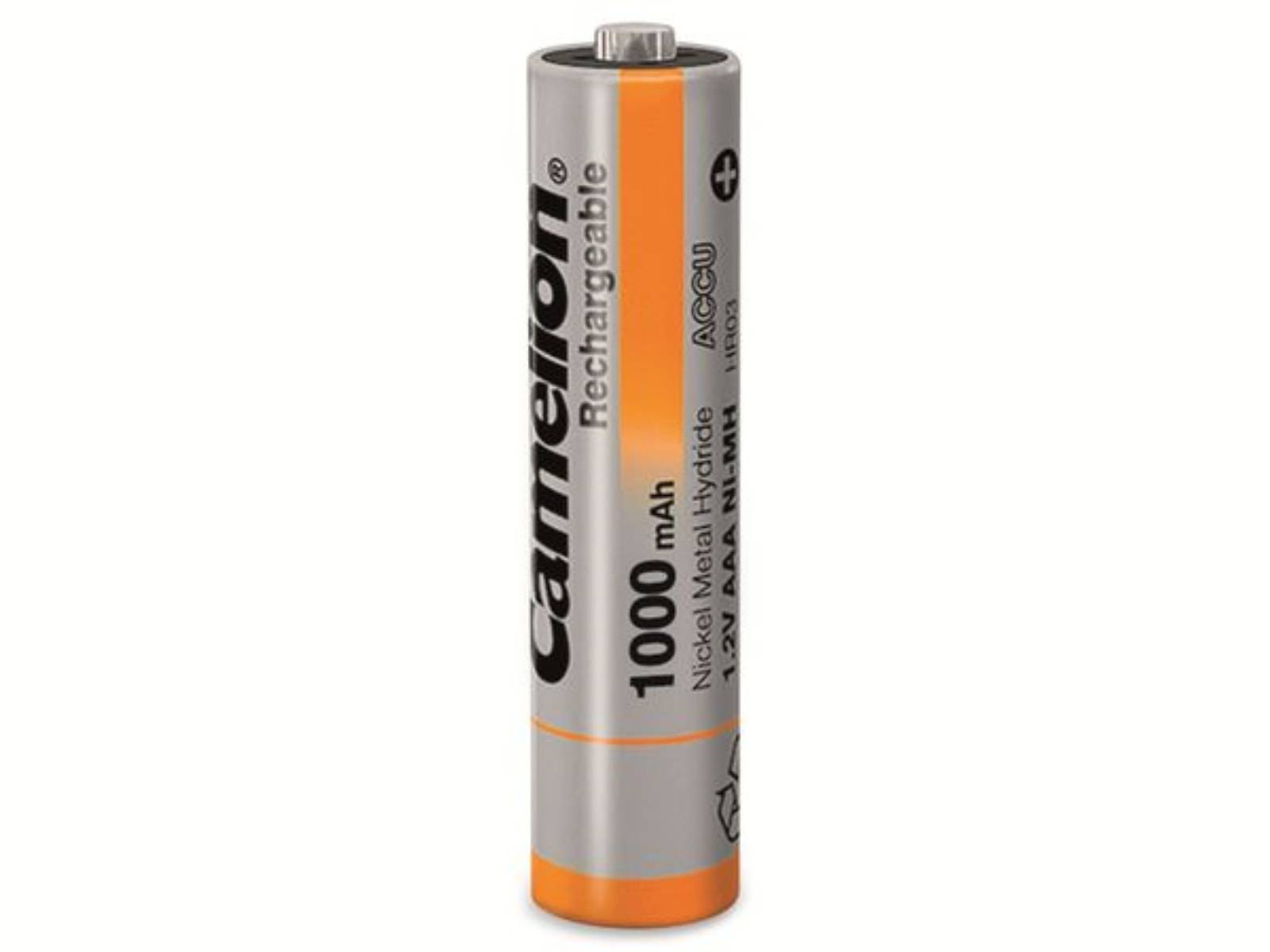 CAMELION NiMH-Micro-Akku 1000 mAh, 2 Stück