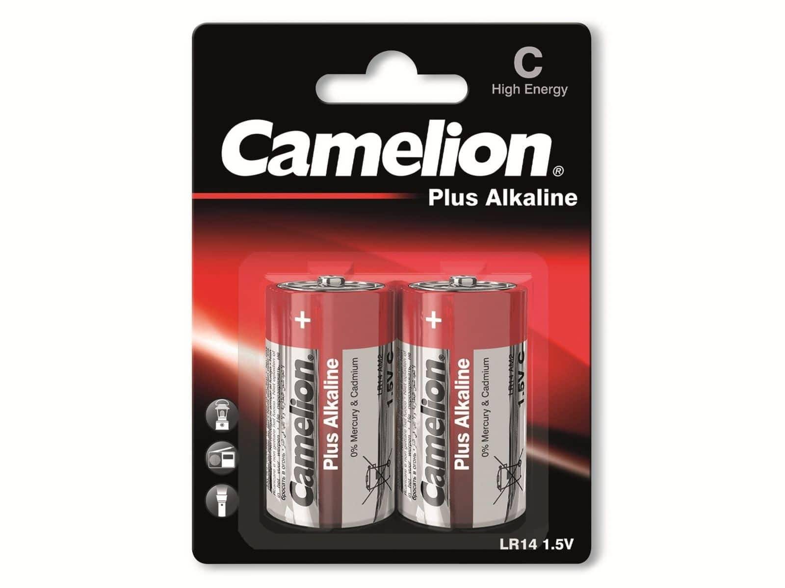 CAMELION Baby-Batterie, Plus-Alkaline, LR14, 2 Stück