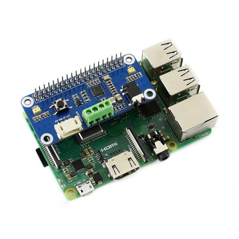 WM8960 Hi-Fi Stereo Sound HAT für Raspberry Pi