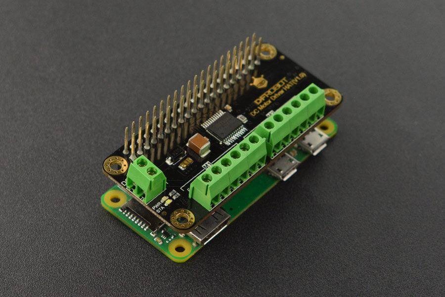 DFRobot DC Motortreiber HAT (V1.0) für Raspberry Pi