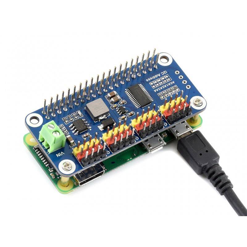 16 Kanal Servo Driver uHAT (I2C) für Raspberry Pi
