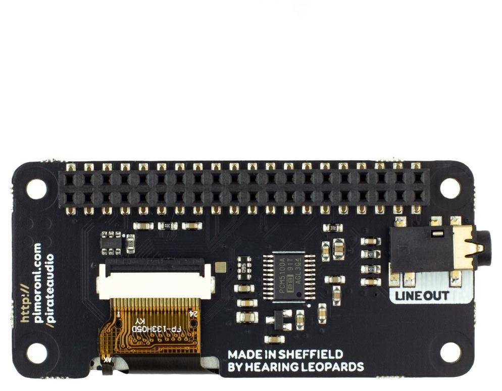 Pirate Audio HAT für Raspberry Pi, Line-Out
