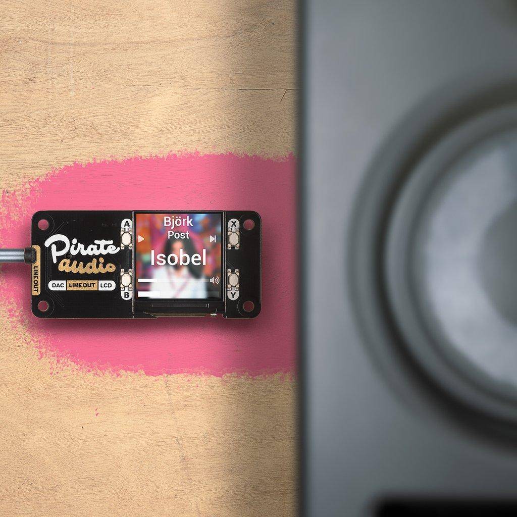 Pirate Audio HAT für Raspberry Pi, Line-Out