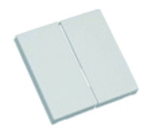 ELDAT 2 Tasten Ein/Aus RTS23-ACC-01-02P2 für Wandtaster RTS23 weiss