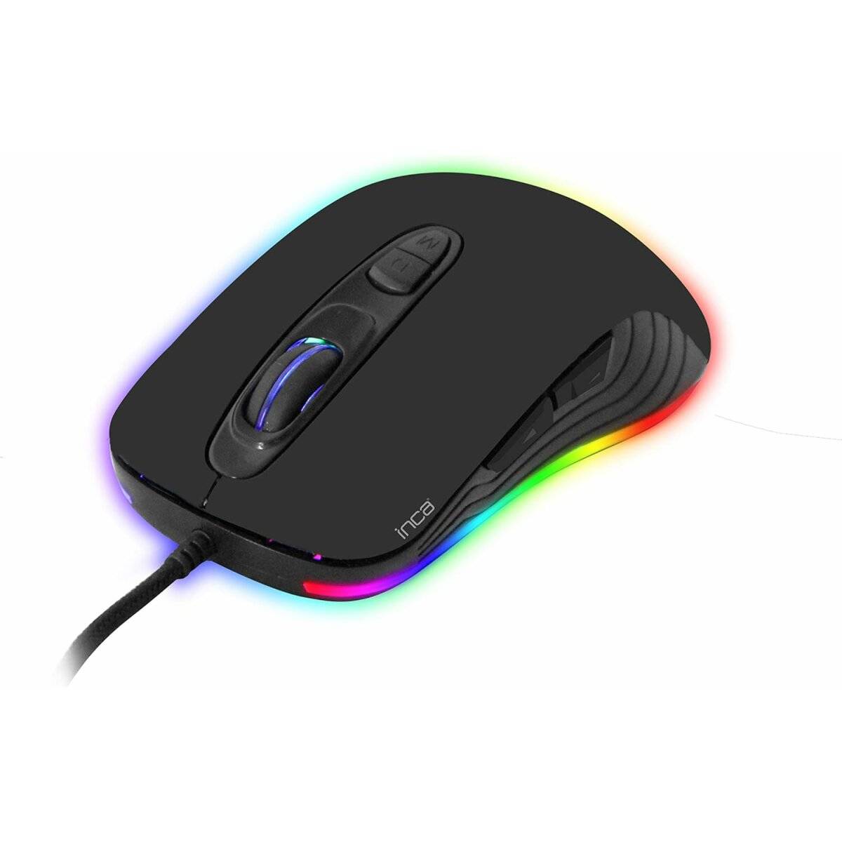 Inca PHALDOR RGB Makro Tastem Professional Gaming Maus schwarz