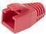 ACT RJ45 red boot for 8.0 mm cable