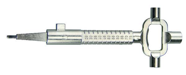 PBAUSL Bauschlüssel lang + 6kant-Aufsatz