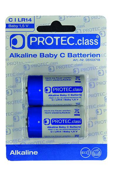 PBAT C Baby Batterien 2er Blister
