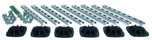 PKRF Kabelrinnen Set Flachdach 400x400