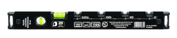 PROTEC.class Wasserwaage PELW Elektroniker 43cm