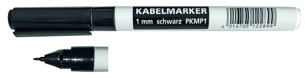 PKMP1 Kabelmarker 1mm Schwarz
