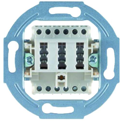 PTAE Telefondose UP 3x6NFN rw Zentralpl.