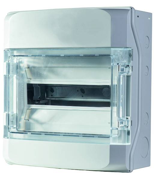 PV112FR Feuchtraumverteiler AP 1-Reihig