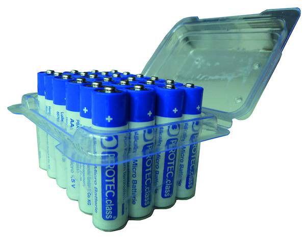 PBAT AAA Micro Batterien 24er Multipack