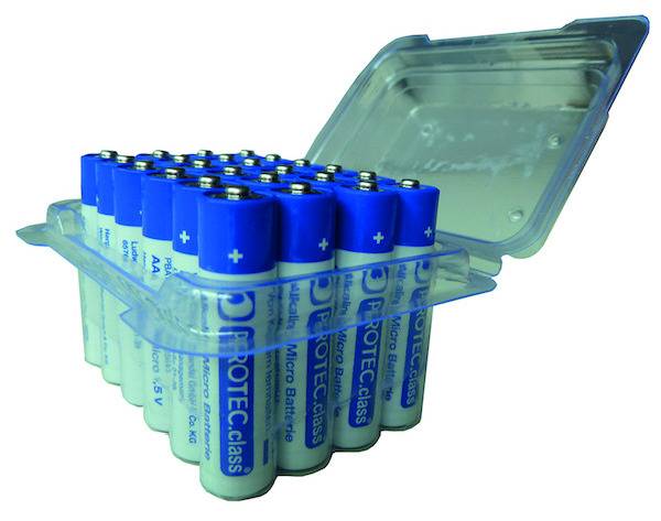 PROTEC.class PBAT AAA Micro Batterien 24er Multipack