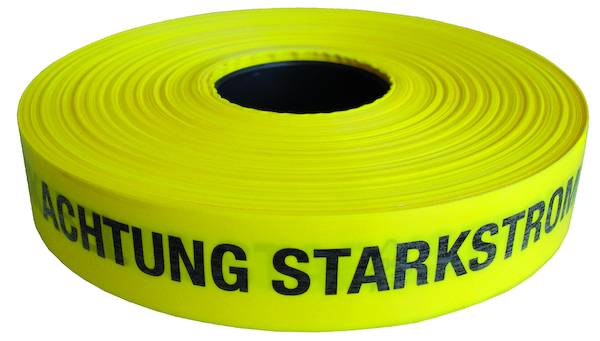 PTWB Trassenwarnb. Acht. Starkstromkabel